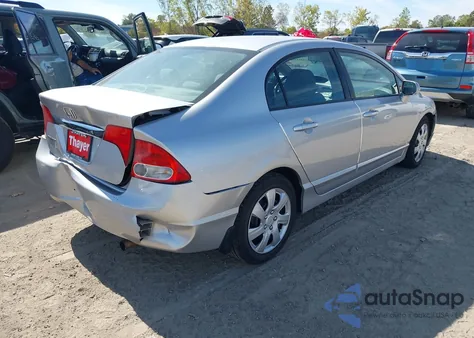 2009 Honda Civic Lx z USA, uszkodzony, nr VIN 1HGFA165X9L000696